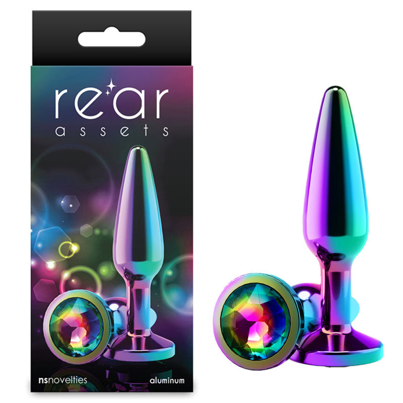 Rear Assets Anal Toy – Tapered Shape – Multicolour – Medium