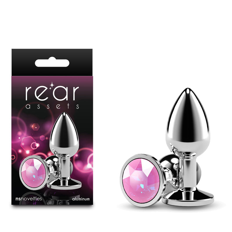 Rear Assets Anal Toy – Small, Metal – Silver – Small
