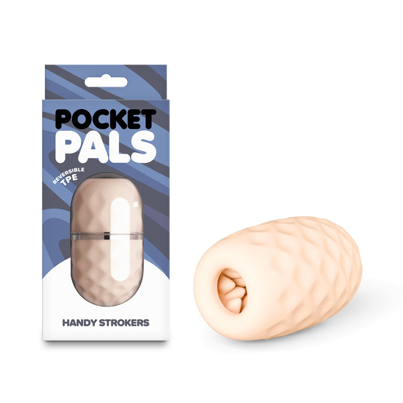 Pocket Pals Masturbator – Compact, Body-Safe Silicone – Flesh – Mini Size