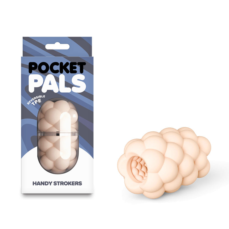 Pocket Pals Masturbator – Compact, Body-Safe Silicone – Flesh – Mini Size