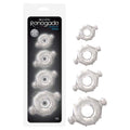 Renegade Vitality Rings - Body-Safe Clear Cock Rings Set (4 Sizes, Enhanced Performance)