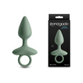 Renegade Orion - Sage Green 13 cm USB Rechargeable Body-Safe Vibrating Butt Plug