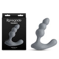 Renegade Anal Toy – USB Rechargeable, Body-Safe Silicone – Grey – 13.1 cm