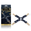 Bondage Couture Hog Tie Restraint - Blue Adjustable Hog Tie for Versatile Bondage Play (Cuffs Not Included)