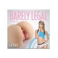Barely Legal Lotus Mini Doggy Style Masturbator - Tan (Body-Safe, Compact Design for Enhanced Pleasure)