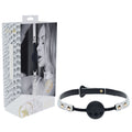 OUCH! Florence Collection - Breathable Silicone Ball Gag for Comfortable Restraint - White