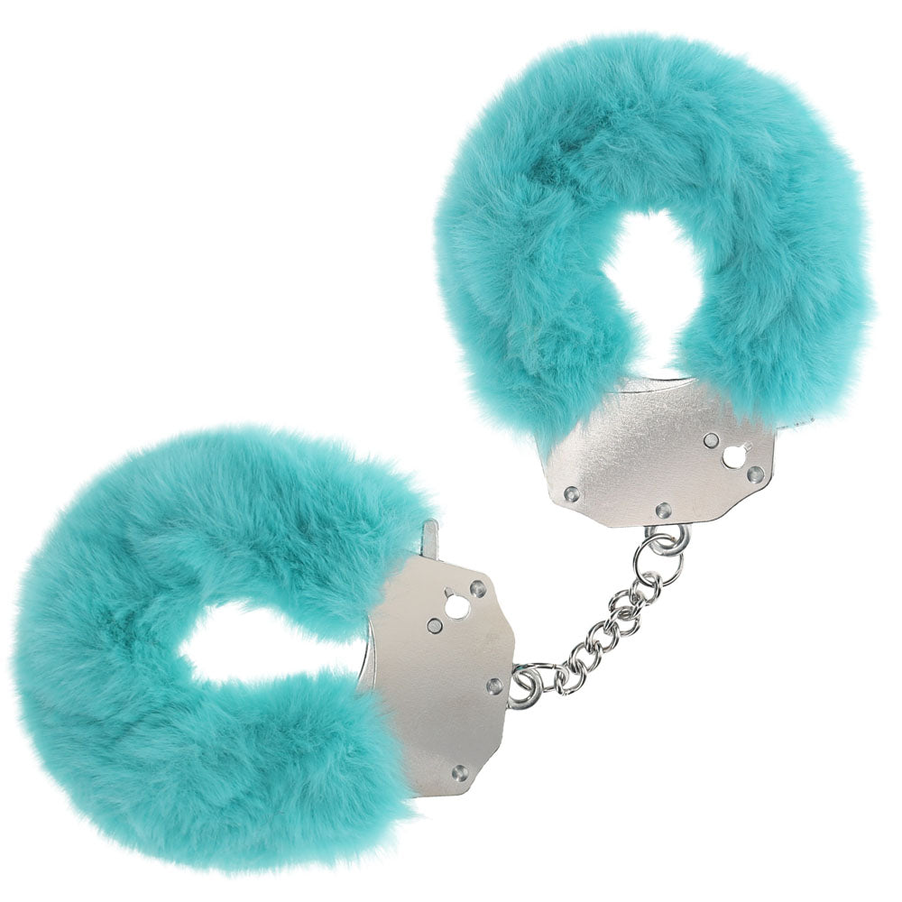 OUCH! Bondage Restraints – Heavy-Duty, Plush Material – Blue