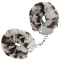 OUCH! Bondage Restraints – Heavy-Duty, Soft Fluffy Material – Snow Leopard