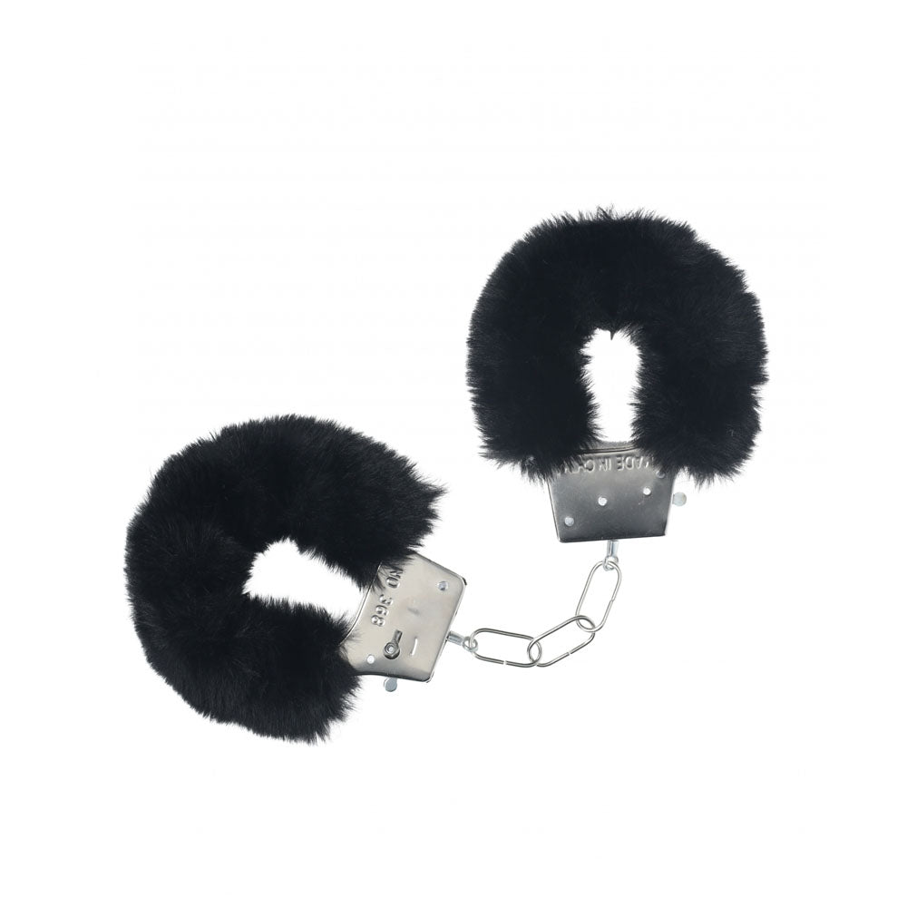 OUCH! Bondage Toy – Fluffy Restraints – Black