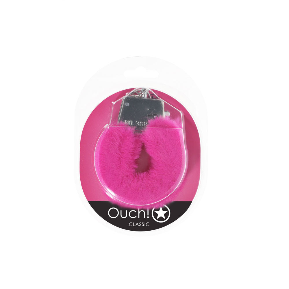 OUCH! Bondage Toys – Soft, Comfortable Restraints – Body-Safe Material – Pink