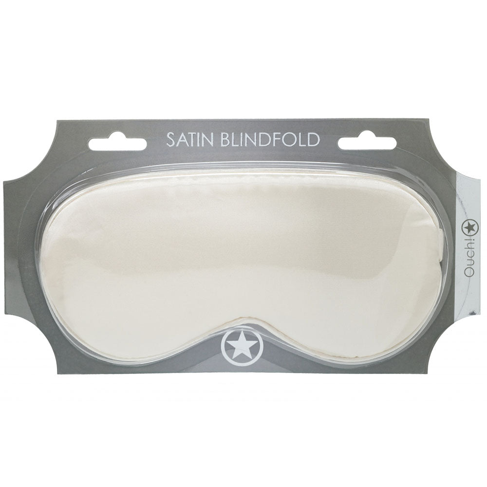 OUCH! Luxurious Gold Satin Eye Mask – Soft Sleep Mask for Restful Nights