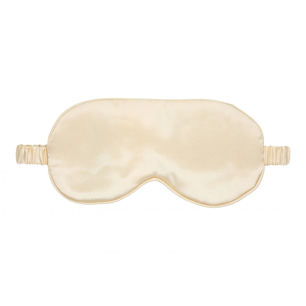 OUCH! Luxurious Gold Satin Eye Mask – Soft Sleep Mask for Restful Nights