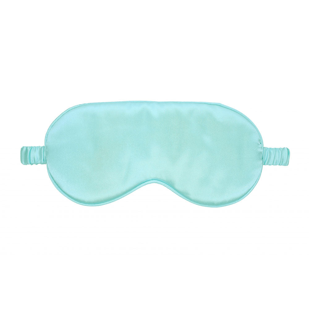 OUCH! Powder Blue Satin Eye Mask - Luxurious Sleep & Relaxation Accessory