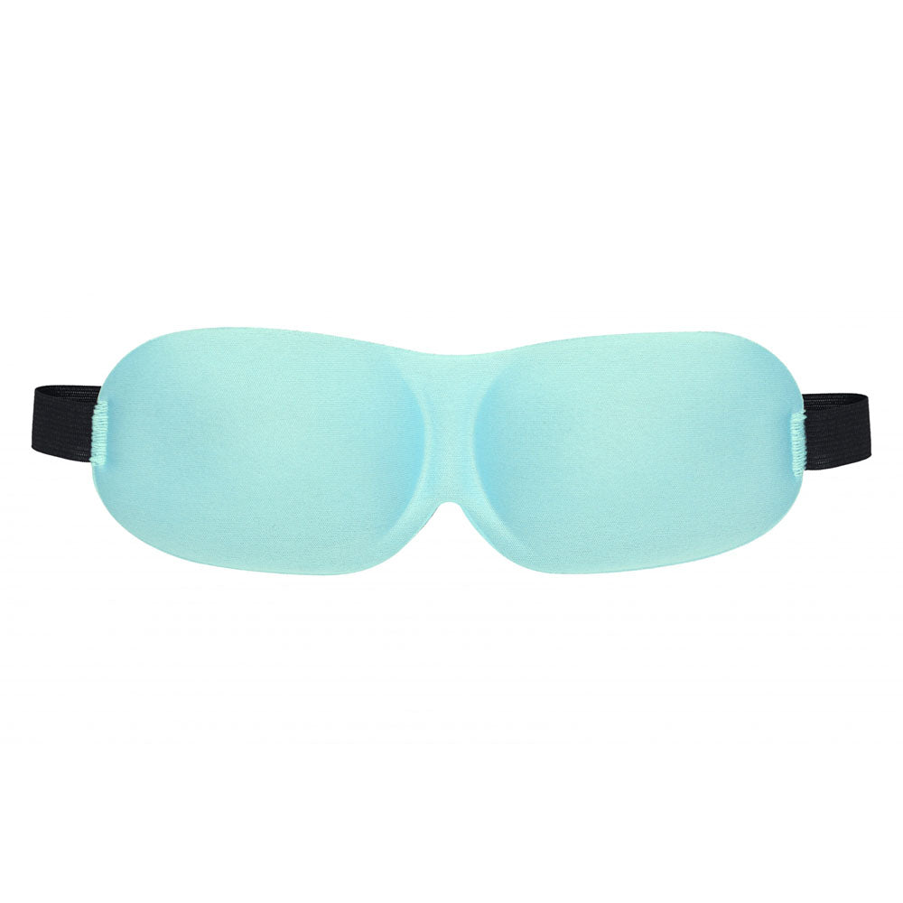 OUCH! 3D Eye Mask - Powder Blue - Comfortable and Relaxing Sleep Mask for All Genders