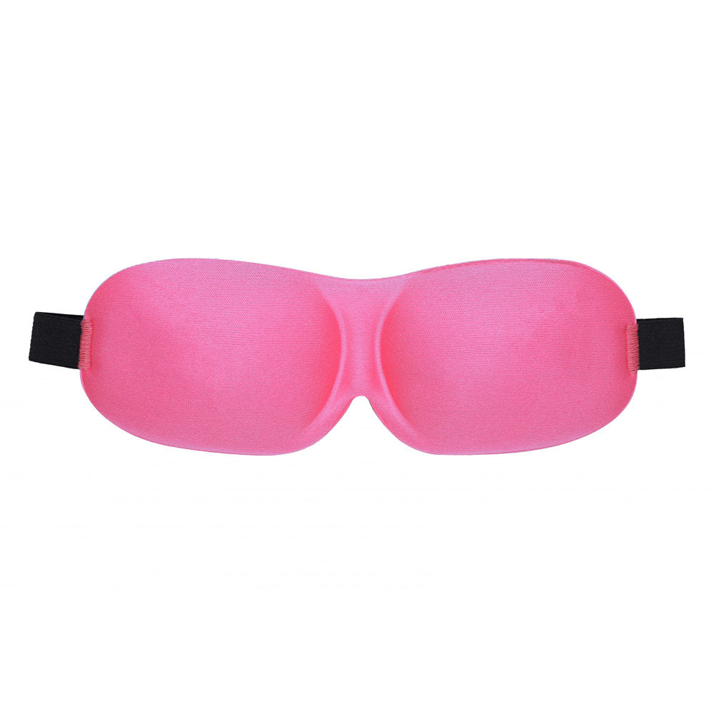 OUCH! 3D Pink Eye Mask - Relaxation and Comfort for All - Soothing Sleep Aid