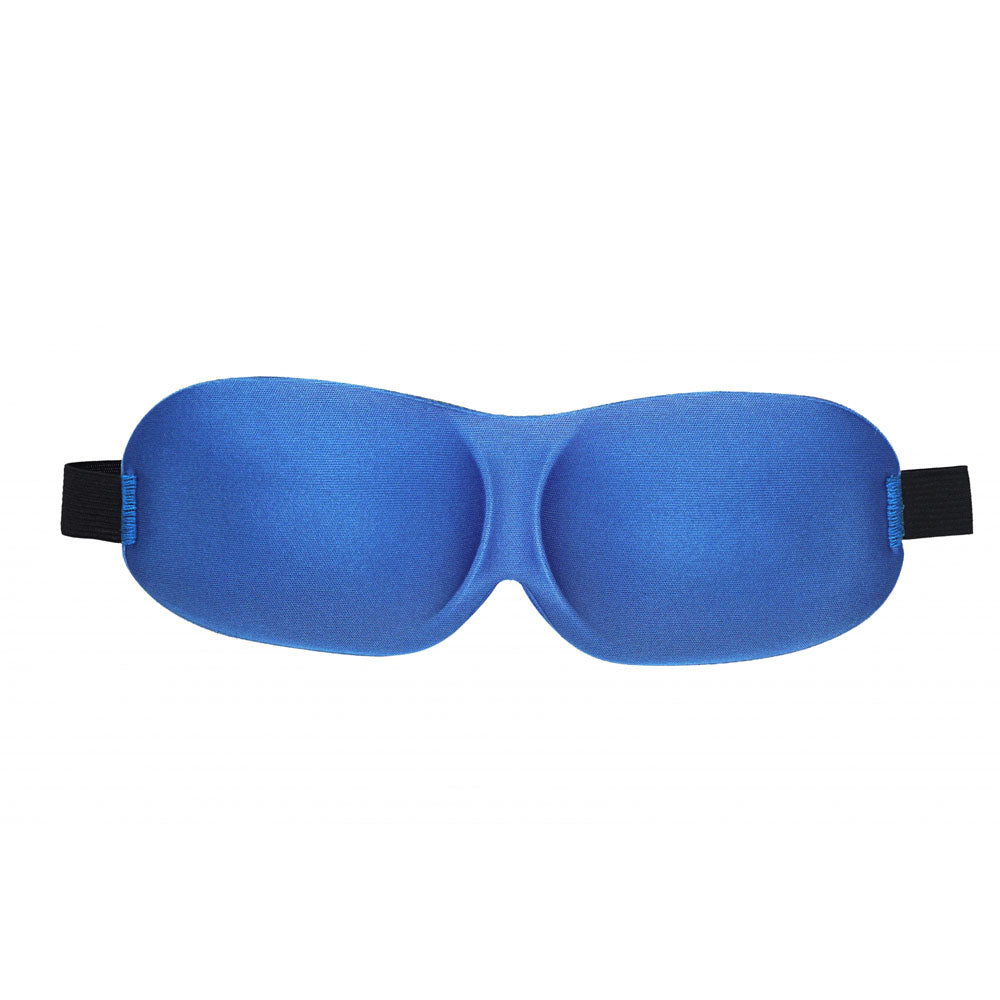 OUCH! 3D Eye Mask - Royal Blue - Comfortable Sleep Mask for Relaxation and Wellness