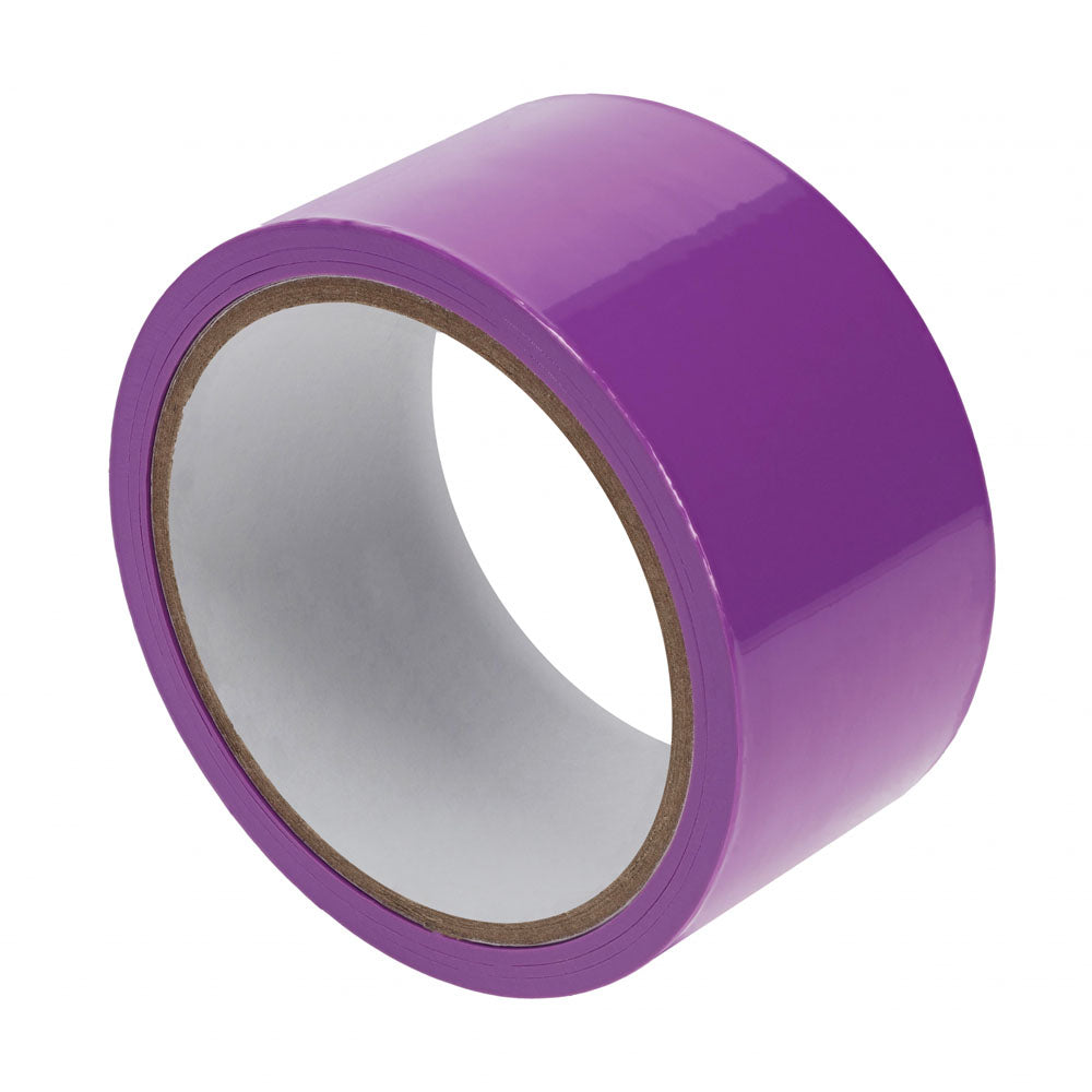 OUCH! PVC Non-Stick Bondage Tape - Purple - 20 Metre Length for Safe and Fun Play