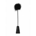 Ouch! Bondage Toy – Feathered Crop – Black