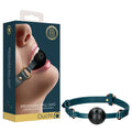 OUCH! Halo - Breathable Green Ball Gag for Comfortable Play and Restraint
