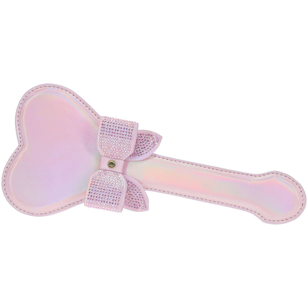 OUCH! Paris Collection - Heart-Shaped Paddle - Pink (Body-Safe, Adult Play Accessory)
