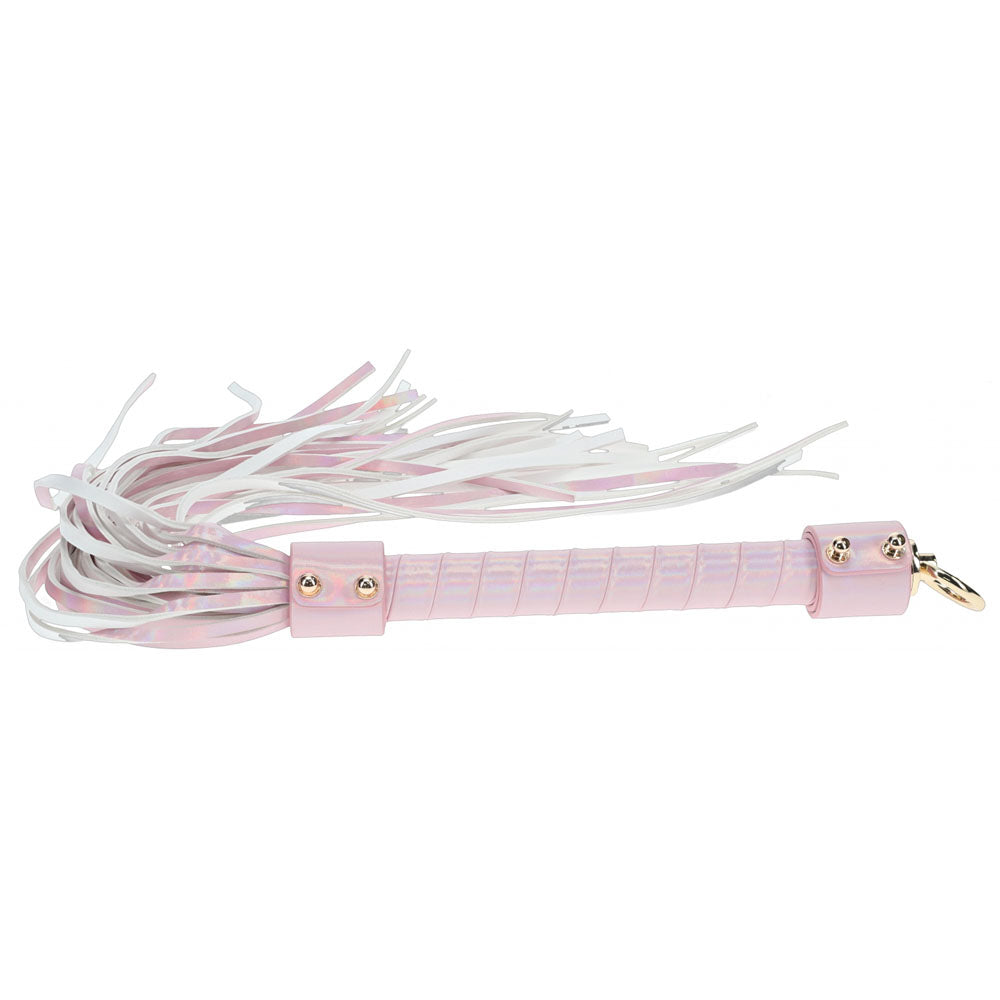 OUCH! Paris Collection - Body-Safe Pink Flogger Whip for Sensory Play and Wellness