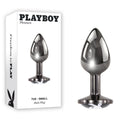 Playboy Pleasure TUX Small Metal Butt Plug – 7.4 cm (Body-Safe, Gender-Neutral, Ergonomic Design)