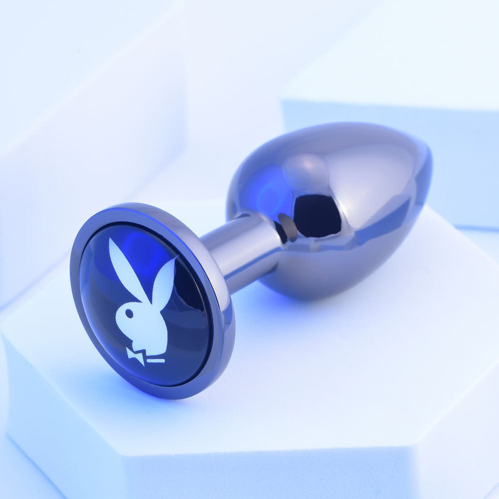 Playboy Pleasure TUX Small Metal Butt Plug – 7.4 cm (Body-Safe, Gender-Neutral, Ergonomic Design)
