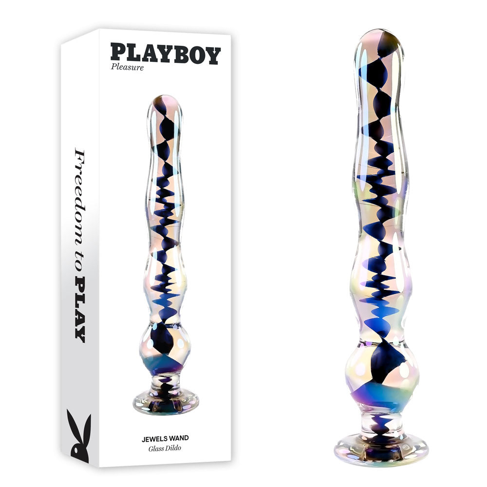 Playboy Glass Toy – Elegant Clear Glass Design for Personal Pleasure