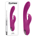 Playboy Pleasure THUMPER - USB Rechargeable Purple Rabbit Vibrator (21.9 cm, Body-Safe Silicone)