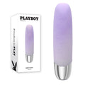 Playboy Pleasure BUNNY BUNCH - Pearl USB Rechargeable Bullet Vibrator (11.3 cm, Body-Safe Silicone)
