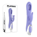 Playboy Vibrator – Rechargeable, Tapping Shaft – Purple – 24.2 cm