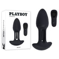Playboy Pleasure RIM SHOT - Black 11.4 cm USB Rechargeable Wellness Butt Plug for Enhanced Sensation