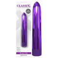 Classix Metallic Purple Rocket Vibrator - 17.8 cm (7'') Body-Safe Silicone for Wellness and Pleasure