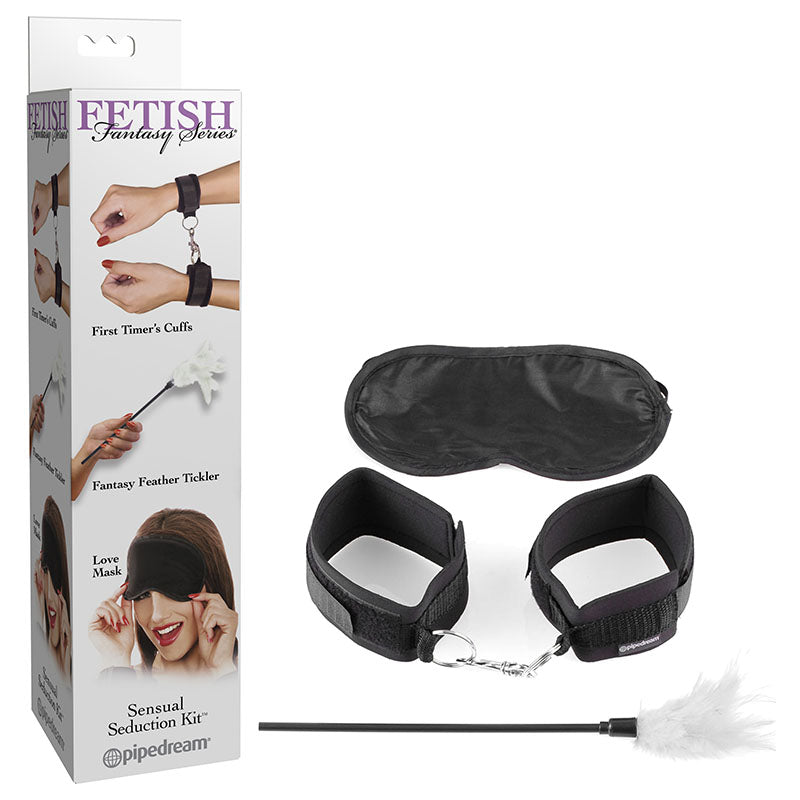 Fetish Fantasy Series 3-Piece Sensual Seduction Kit – Body-Safe, Gender-Neutral Pleasure Set