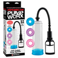 Pump Worx Pump System – Body-Safe – Clear – Adjustable Sizes