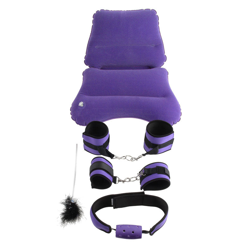Fetish Fantasy Series 8-Piece Purple Pleasure Bondage Set – Body-Safe, Versatile, and Perfect for All Couples