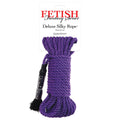 Fetish Fantasy Bondage Rope – Silky Texture – Purple – 9.75 m