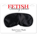 Fetish Fantasy Bondage Eye Mask – Soft Satin – Black