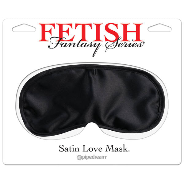 Fetish Fantasy Bondage Eye Mask – Soft Satin – Black