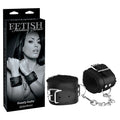 Fetish Fantasy Series Limited Edition Comfortable Cuffs - Black Bondage Restraints (Adjustable, Soft Fabric)
