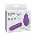 Rechargeable Remote Control Bullet Vibrator - Purple USB Bullet with Wireless Remote for Couples
