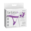 Fantasy For All Ultimate Butterfly Strap-On Stimulator - Purple USB Rechargeable