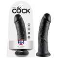 King Cock Dongs – Realistic, Body-Safe Silicone – Black – 20.3 cm