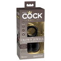 King Cock Elite Vibrating Silicone Balls – The Crown Jewels Edition (USB Rechargeable, Black)
