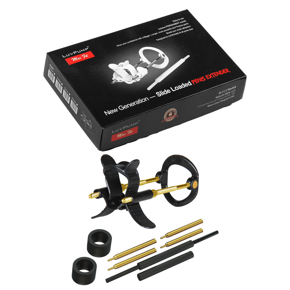 LuvPump Max Fit Luxury Penis Extender Kit for Enhanced Pleasure