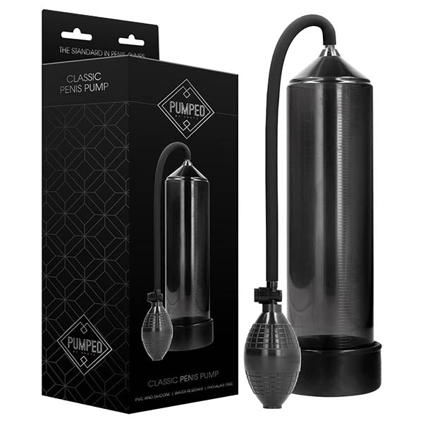 Pumped Classic Body-Safe Penis Pump – Sleek Black Design (Enhance Performance, Easy to Use)