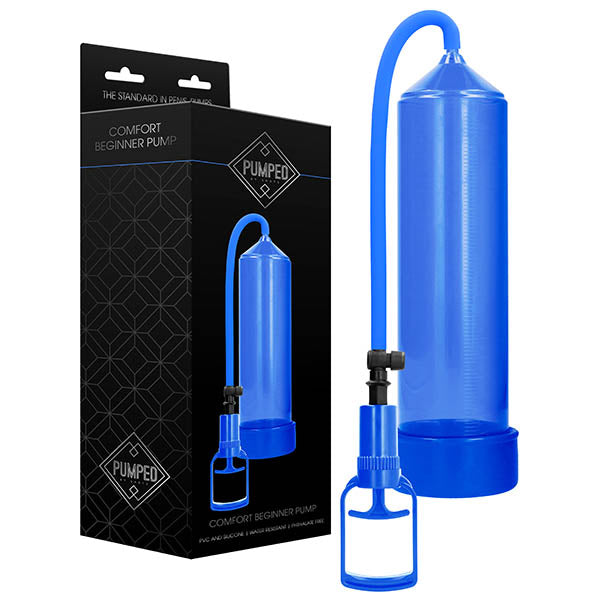 Pumped Penis Pump – Beginner-Friendly – Blue