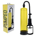 Pumped Penis Pump – Basic Design – Yellow