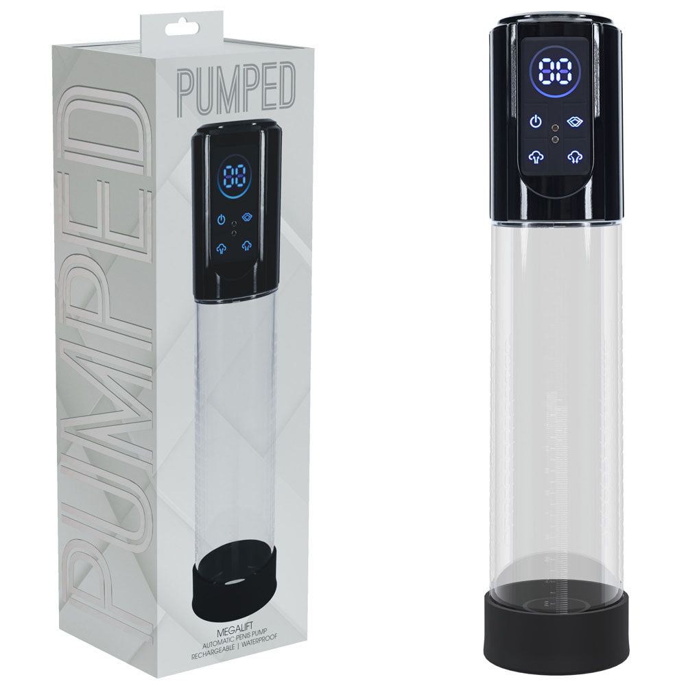 PUMPED Pump – Automatic, USB Rechargeable – Black –