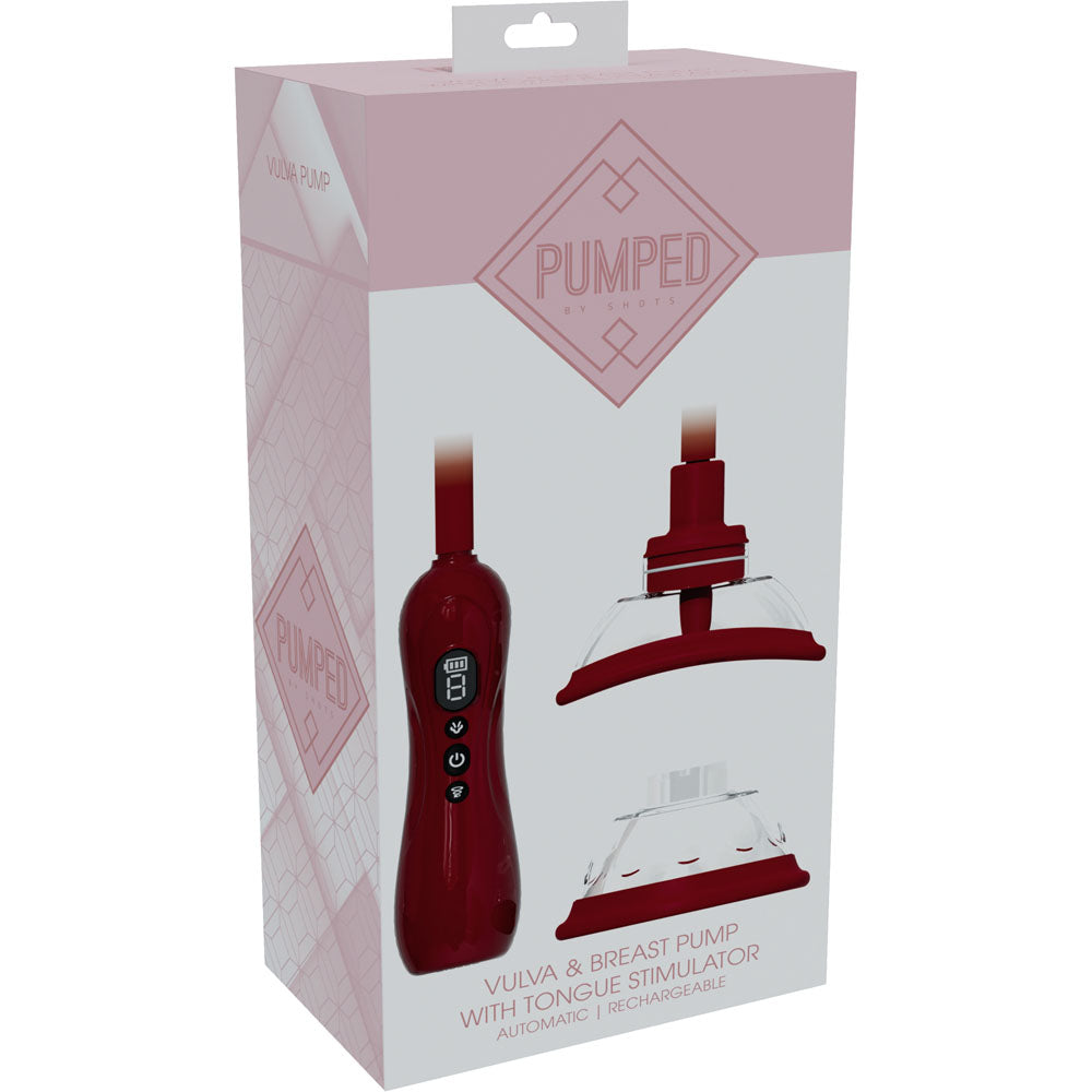 PUMPED red vulva and breast pump with tongue – image 3